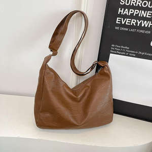 Bolso bandolera de poliéster con cierre de cremallera y forro de poliéster, estilo coreano moderno y casual, novedad 2026 - Product Image 3