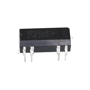 チークICチップ集積回路PCB電子部品ミニリードPCBリレーSPST 0.5 A W107DIP-8