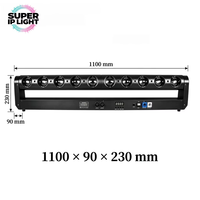 Barre de lumière LED matricielle mobile 400W 10x40W RGBW 4-en-1 DMX RDM pour DJ, discothèque, spectacle