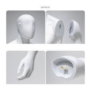 <span class=keywords><strong>Mannequin</strong></span> de sport demi-corps <span class=keywords><strong>en</strong></span> fibre de verre pour homme, idéal pour l'affichage de sous-vêtements et de vêtements <span class=keywords><strong>en</strong></span> magasin et <span class=keywords><strong>en</strong></span> <span class=keywords><strong>vitrine</strong></span> - Product Image 6