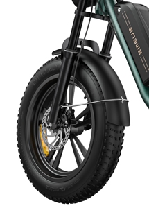 จักรยานยนต์ไฟฟ้า ENGWE M20 สไตล์โมเพด รองรับการปรับแต่งโลโก้ 48V13AH 250W ยางอ้วนขนาด 20 นิ้ว ความเร็ว 25 กม./ชม. - Product Image 4