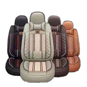 Coprisedili Universali in Pelle per 5 Posti K3 per <span class=keywords><strong>Renault</strong></span> Duster <span class=keywords><strong>Kadjar</strong></span> Vw Golf 7 Mazda Cx5 <span class=keywords><strong>Accessori</strong></span> - Product Image 1
