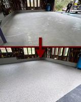 Peinture époxy auto-nivelante pour sols avec sable coloré, imperméable, antidérapante, revêtement de sol en sable de quartz époxy pour sols en béton