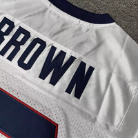 Maillot de football pour hommes personnalisé de haute qualité T-Shirts Streetwear Boxy Tack sergé brodé Patch surdimensionné Sports Football Jersey
