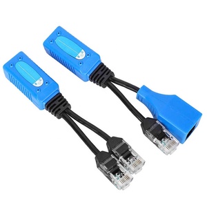 1 คู่กล้องวงจรปิด POE Combiner แยกกล้องสองตัวใช้สายเคเบิล uPOE เครือข่ายสายเคเบิลอะแดปเตอร์<span class=keywords><strong>หัว</strong></span><span class=keywords><strong>ฉีด</strong></span>สําหรับกล้อง IP - Product Image 5