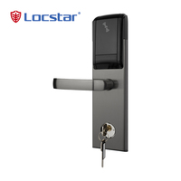 Locstar – serrure d'hôtel numérique à carte codeur Rfid intelligente de haute qualité, avec interrupteur électrique, serrure de porte d'hôtel