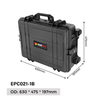 Valise à roulettes IP67, robuste, multi-usages, en plastique, pour équipement, fabriquée par le fabricant, pour la protection