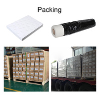 Paquete de 100 hojas A3/A4 papel de transferencia de calor de inyección de tinta claro/oscuro para impresora de inyección de tinta de impresión de tela Camiseta de algodón