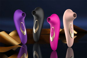 Drahtloses wasserdichtes Handstab-Massage gerät-Silikon in Lebensmittel qualität, wiederauf lad bares USB-, leistungs starkes, aber leises Saugen - Product Image 6