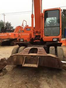 Excavatrice multifonctionnelle sur chenilles originale de la Corée DOOSAN DH210W-7 Hyundai à haut rendement en bon état d'occasion en vente - Product Image 3