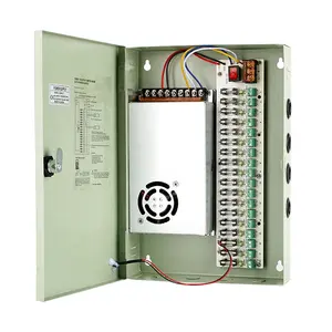 12V10A 9ch Output 120W Multiple Power Supply For CCTV Camera System Metal Box Switching Power Supply 12v 5a 10a 15a 20a 30a