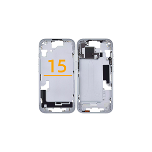 Vỏ giữa khung iphone15 với thiết kế thanh bảo vệ nút nguồn và âm lượng - Product Image 1