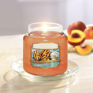 Venta al por mayor precio competitivo velas aromáticas personalizadas para bautizo correa de cuero vela - Product Image 5