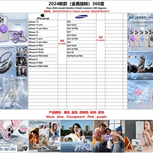 Étui de téléphone transparent et rotatif avec support magnétique, protection contre les chutes, antichoc pour iPhone 14 15 Pro Max 13 14 15 Plus - Product Image 6