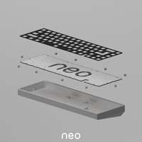Kit de clavier mécanique personnalisé sans fil Tri-Mode Neo 65