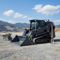Mini-chargeuse compacte diesel V1100 EPA de Chine pour la construction agricole