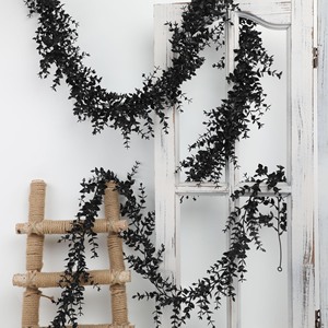 Guanyi Artificial Black Vine <b>Garland</b> <b>Halloween</b> Wedding Home Decoration Wall Hanging Props 6ft Long - Product Image 2