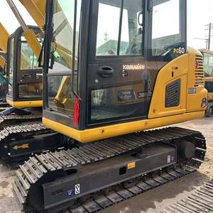 Mini-excavatrice sur chenilles Komatsu d'occasion fabriquée au Japon, 6 tonnes, pompe hydraulique, moteur Cummins, modèle 2024, construction, agriculture - Product Image 1