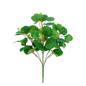 Ramilletes de Eucalipto Artificial Ruilisi, Flores de Seda Verdes, Decoración para el Hogar, Accesorios para Bodas - Product Image 5