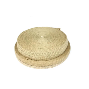 Cinta de Yute 100% Natural Ecológica, Tejida, Antibacteriana, Transpirable, de Peso Medio, para Decoración de Bolsas y Embalaje - Product Image 1