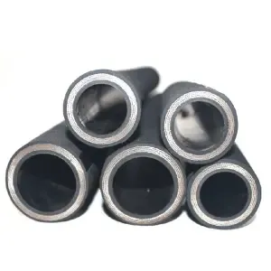 Tuyau de transfert hydraulique flexible/souple SAE100R2AT de 1/4 pouce et 4/4 pouce avec une épaisseur de paroi de 2,7-3,5 mm - Température de fonctionnement de -40°C à 100°C - Product Image 3