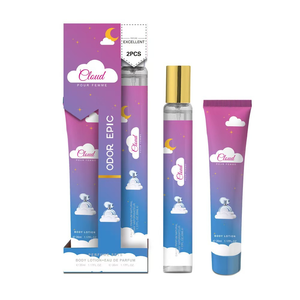 Set de Perfume y Loción Mon Paris de 35 ml, Mini Perfumes Árabes Originales YARA, Fragancia Amaderada, Crema Facial, Loción y Perfume para Mujer - Product Image 3