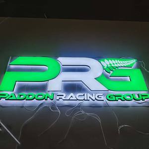 制造商双面发光 3D 亚克力 LED 标牌灯字定制发光广告牌 IP65 防水 商场公司 - Product Image 1