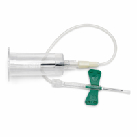 Aiguille papillon stérile jetable Sol-KL Medical OEM, aiguille de sécurité Safety-Lok pour prélèvement sanguin