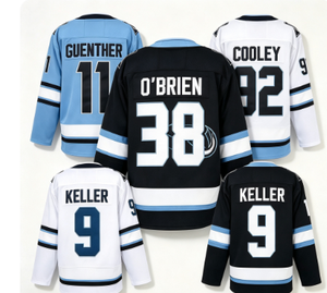 Camiseta de Hockey de Utah # 11 Guenther # 38 O'Brien # 92 Cooley # Colección de Uniformes de Hockey sobre Hielo Cosidos para Hombre 9 Keller - Product Image 1
