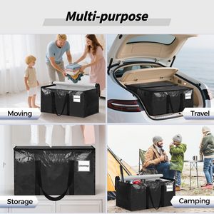 Custom Waterproof Transparent Quilts Clothes <strong>Storage</strong> <strong>Bag</strong> Coated Woven Clear Heavy Duty <strong>Extra</strong> <strong>Large</strong> Moving <strong>Bag</strong> - Product Image 3