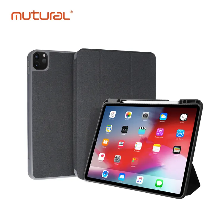 جهاز iPad من جلد البولي يوريثينجلي Mutural من جلد البولي يوريثينال الساخن لجهاز iPad Air Pro 11 من الجيل الرابع