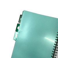 Cuaderno encuadernado en espiral de tapa dura A4 A5 con logotipo personalizado hecho a máquina, diario de PP, libro de escritura, Índice de colores, divisor de pestañas, precio competitivo
