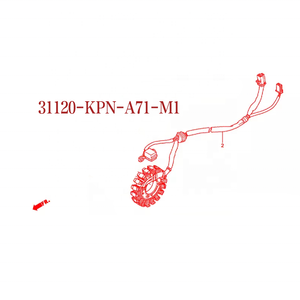 31120-KPN-A71-M1 bonne qualité motos pièces de rechange générateur magnéto stator bobine pour <span class=keywords><strong>Honda</strong></span> <span class=keywords><strong>CBF</strong></span> <span class=keywords><strong>125</strong></span> 2015-2020 - Product Image 4