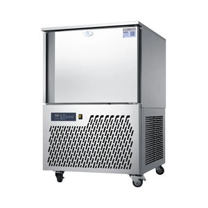 Mesin Freezer cepat udara komersial industri Ultra rendah temperatur-45 ℃ 3 nampan tipe Freezer pelat pendingin udara kejut cepat - Product Image 3