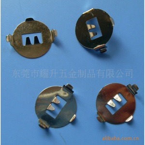 Clip de batterie métallique CR2032 à double couche, à pattes droites, pour montage en surface, pièces estampées - Product Image 5