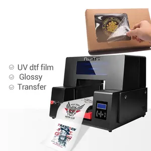 3360 uv printer for uv dtf film printing T shirt,Irregular bottle cups with UV printer dtf tshirt
