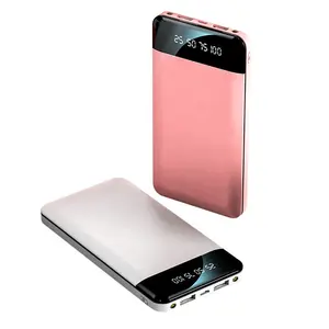 Ultra Slim Mini ngân hàng điện ngân hàng điện cầm tay 10000mAh Sản phẩm điện tử cho điện thoại Powerbank với Dula USB - Product Image 1