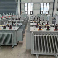 Transformador de Distribución de Electricidad MingZheng, 100kva 200kva, Transformador Trifásico S20, Transformador Sumergido en Aceite