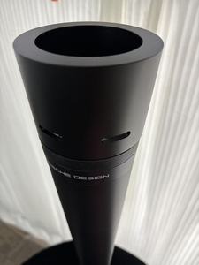 Heiße Angebote: 75 cm Hohe Luxus-Shisha im Porsche-Design, Schwarz-Silber auf Lager, Deutscher Stil Deluxe - Product Image 4