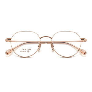 Montures de lunettes Mulinatit ovales en titane pur Ip6039, largeur moyenne, unisexe, origine Danyang - Product Image 2