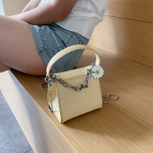 Popular New Mini Fashion Women's Stone Patterned Chain Crossbody Bag Small <b>Square</b> Bag Small Handbag Design for Ladies - Product Image 4