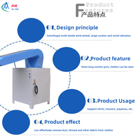 Aspirateur puissant entièrement automatique pour enlever les fils et les peluches des tissus en laine, moteur principal HUWEI, garantie 1 an