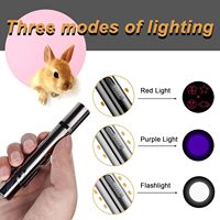 Mini jouet écologique pour chat KWS en acier inoxydable rechargeable par USB, lampe de poche laser LED pour chat