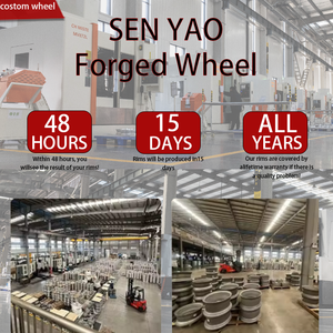 Velg Aluminium Forged SY Custom Luxury 2-Piece 18/19/20/21-Inch 5x114.3 Desain Deep Lip Brush Spoke - Product Image 6