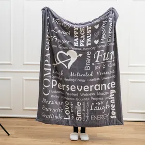 Beste Freunde Warme Umarmungen Positive Energie Heilung Gedanken Fürsorgliches Geschenk Sherpa Komfort Geschenk Home Decke Geschenk für Männer