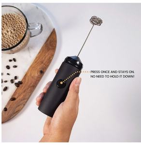 Espumador de Leche y Café 2 en 1 de Acero Inoxidable 304 y ABS, Portátil, Funciona con Batería, Ecológico, con Certificación CE - Product Image 3