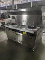Extracteur de fumée automatique 96% efficace 1500W Electro Field pour camion de barbecue multifonctionnel de 1,5 m, machine de traitement des gaz à faible consommation