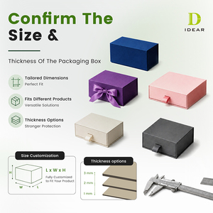 Cajas de Cartón Corrugado Ecológicas, Reciclables y Biodegradables Certificadas, con Logotipo Impreso Personalizado a Todo Color, Marca <span class=keywords><strong>IDEAR</strong></span>, para Comercio Electrónico - Product Image 3