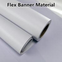 Bâche PVC Frontlit Brillante 510 g/m² en Vinyle Polyester Enduit, Étanche et Résistante aux UV pour Impression de Panneaux Publicitaires Extérieurs
