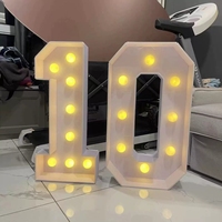 Lettres et chiffres géants LED personnalisables LZG, étanches IP65, pour la décoration de mariages et de fêtes en extérieur, utilisation publicitaire